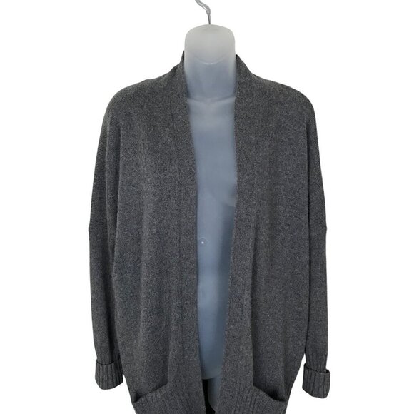 Aritzia The Group Babaton Grey Very Soft Cardigan Size S - Picture 2 of 7